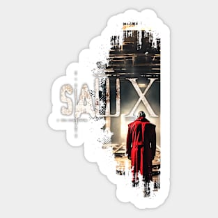 SAW X ( saw 10 )Tobin Bell as John Kramer movie graphic design poster Sticker